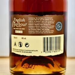 Rum - English Harbour Madeira Cask Finish Batch 3 / 70cl / 46%