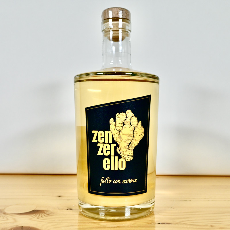 Liqueur - Zenzerello Classico Ingwer-Liqueur / 70cl / 22%