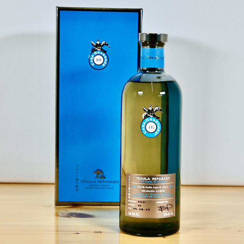 Tequila - Casa Dragones Reposado Mizunara mit Box / 70cl / 40%
