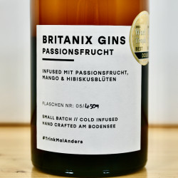 Gin - Britanix Passionsfrucht / 50cl / 40%