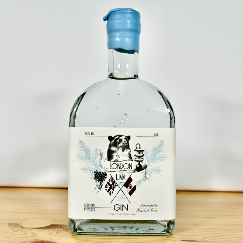 Gin - London to Lima Peruvian Distilled Gin / 50cl / 42.8%