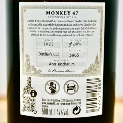 Gin - Monkey 47 Distillers Cut 2023 / 50cl / 47%