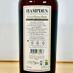 Rum - Hampden Great House Distillery Edition 2023 / 70cl / 57%