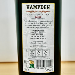 Rum - Hampden Estate Pagos Sherry Cask Bodegas Fundador 2023 / 70cl / 52%