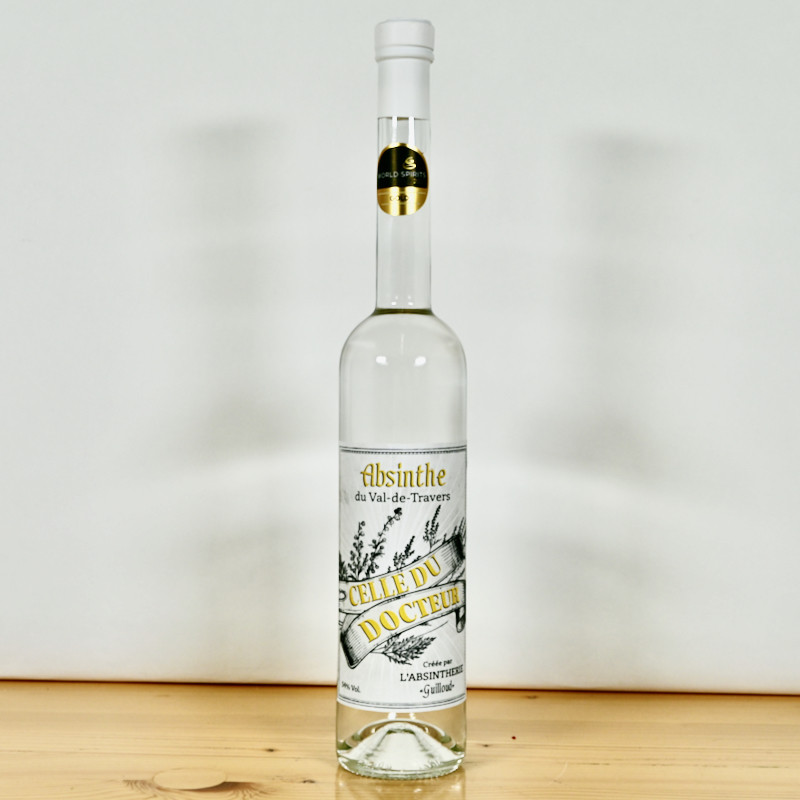 Absintherie Guilloud, Absinthe Celle du Docteur Platine, 50 cl, 54 % vol.