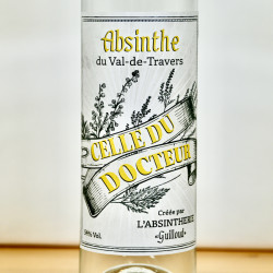 Absintherie Guilloud, Absinthe Celle du Docteur Platine, 50 cl, 54 % vol.