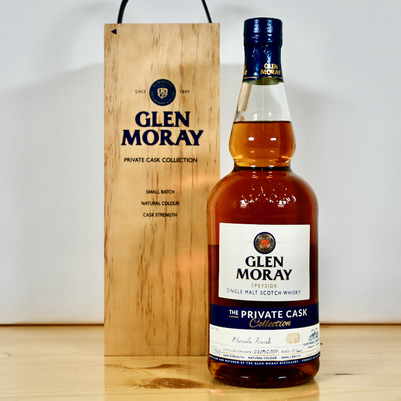 Whisk(e)y - Glenmoray 2007 Marsala Finish 17 Years Private Cask Collection / 70cl / 57.6%