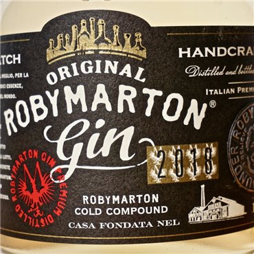 Gin - Roby Marton's Italian Premium Dry Gin / 70cl / 47% Gin 64,00 CHF