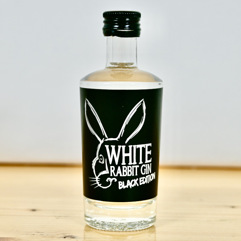 Gin - White Rabbit Black Edition Miniatur / 5cl / 43%