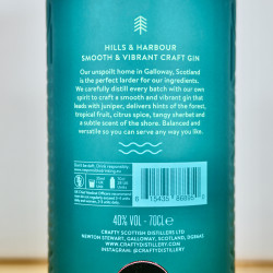Gin - Hills & Harbour Gin / 70cl / 40%