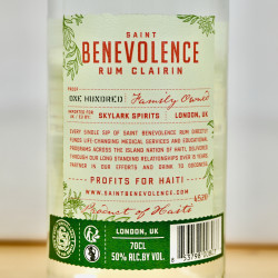 Rum - Saint Benevolence Clairin / 70cl / 50%