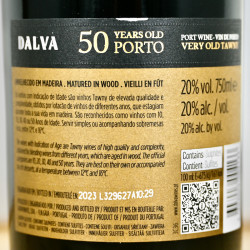 Port - Dalva Porto 50 Years / 75cl / 20%