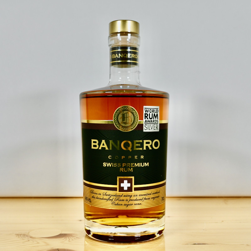 Rum - Banqero Copper Swiss Premium Rum / 70cl / 40%