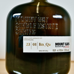 Rum - Mount Gay Single Estate Edition 1 / 70cl / 55%