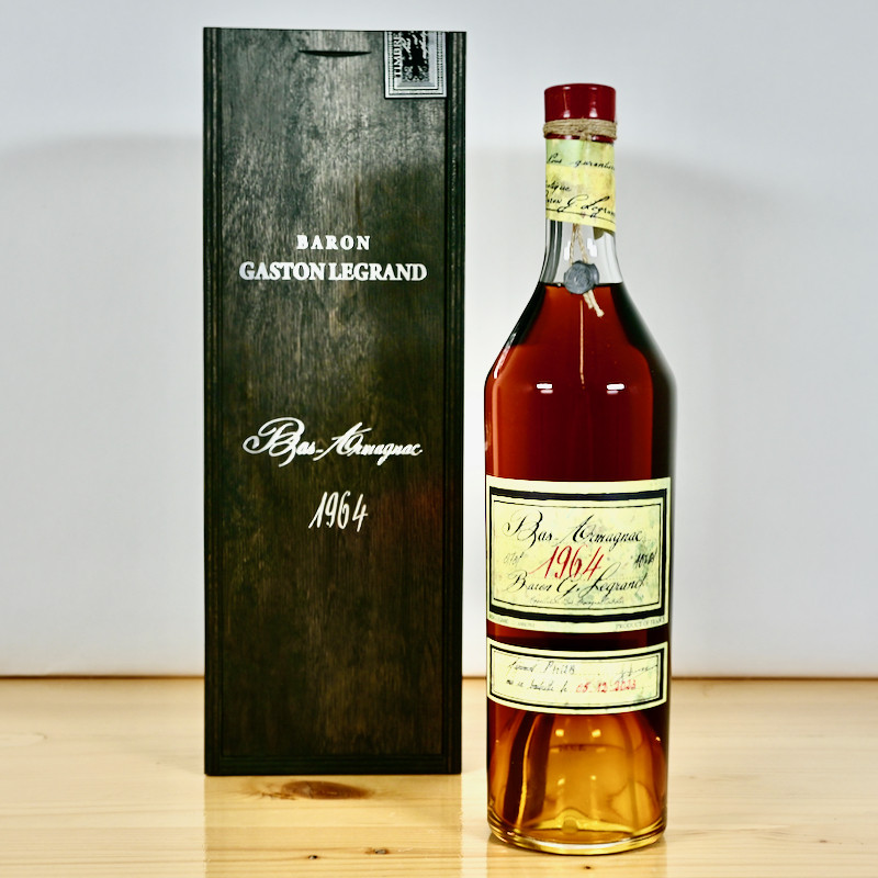 Baron Gaston Legrand 1964 Bas-Armagnac, 70 cl, 40 % vol.
