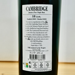 Rum - Long Pond Cambridge STCE 2005 Edition 2023 / 70cl / 60%