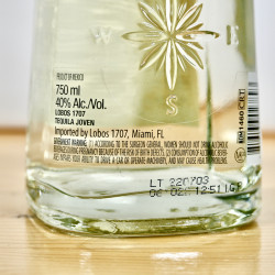 Tequila - Lobos de Sangre Azul 1707 Blanco by LeBron James / 75cl / 40%