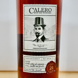 Rum - Calero 21 Years Ron de Panama / 70cl / 40%