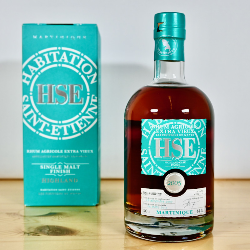 Rum - HSE Rhum Agricole Extra Vieux 2005 Highland Cask Finish / 50cl / 44%