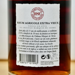 Rum - HSE Rhum Agricole Extra Vieux 2006 Chateau Marquis de Terme Cask Finish / 50cl / 47%