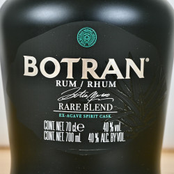 Rum - Botran Rare Blend Agave Cask Finish / 70cl / 40%