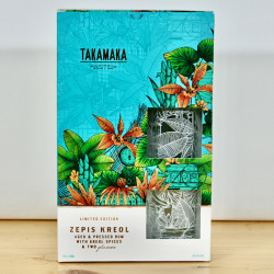 Rum - Takamaka St Andre Zepis Kreol Set 2 Glasses / 70cl / 43%