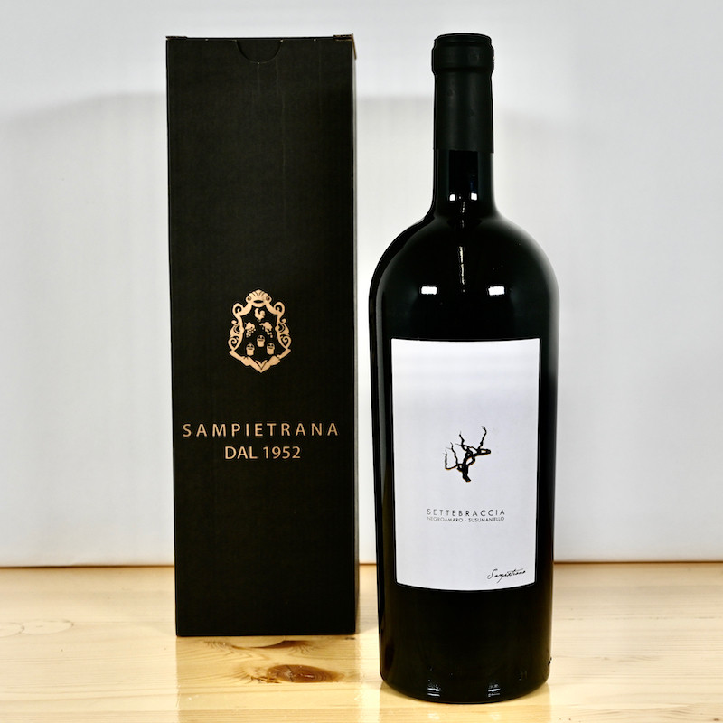 Wein - Settebraccia Sampietrana Salento IGP 2019 Magnum / 150cl / 14.5%