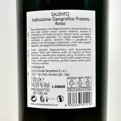 Wein - Settebraccia Sampietrana Salento IGP 2019 Magnum / 150cl / 14.5%