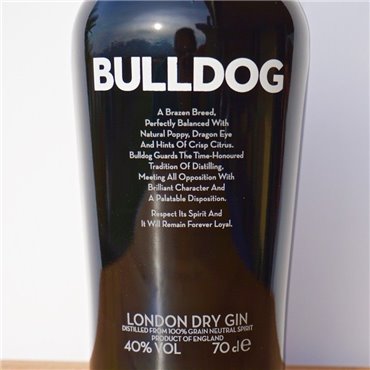 Gin - Bulldog Classic / 70cl / 40% Gin 40,00 CHF
