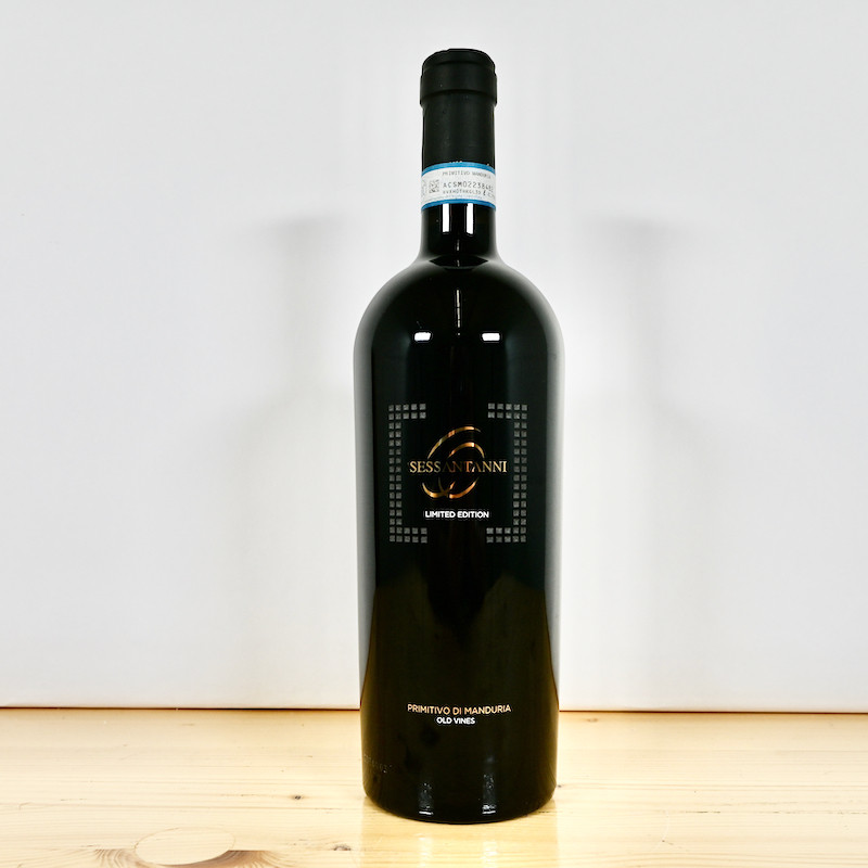 Wein - Sessantanni Limited Edition Primitivo Manduria DOP 2018 / 75cl / 14.5%