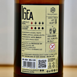 IGEA Artigianale senza Glutine Birra Italiana, 33 cl, 5.3 % vol.