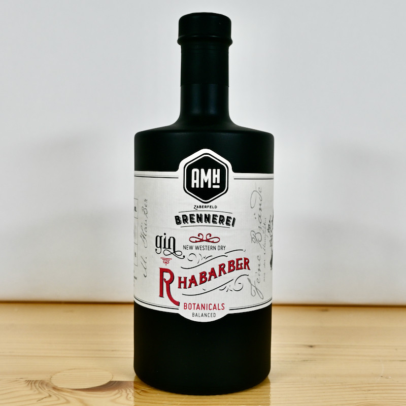 Gin - AMH Brennerei Zaberfeld Rhabarber New Western Dry / 50cl / 45%
