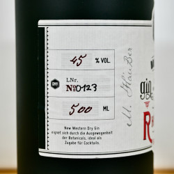 Gin - AMH Brennerei Zaberfeld Rhabarber New Western Dry / 50cl / 45%