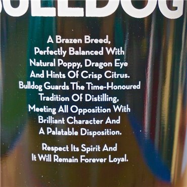 Gin - Bulldog Classic / 70cl / 40% Gin 40,00 CHF