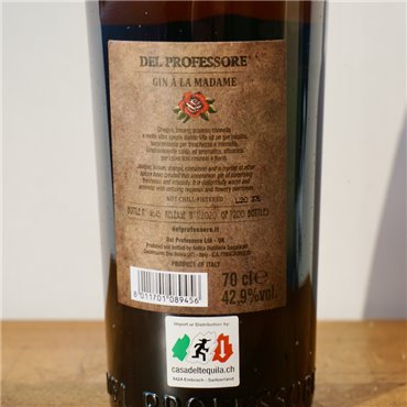 Gin - Del Professore Madame / 70cl / 42.9%