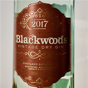 Gin - Blackwood's Vintage Dry Strong / 70cl / 60%