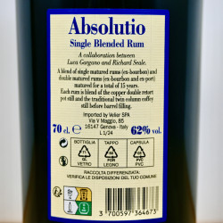Rum - Foursquare Absolutio 15 Years Single Blend / 70cl / 62%