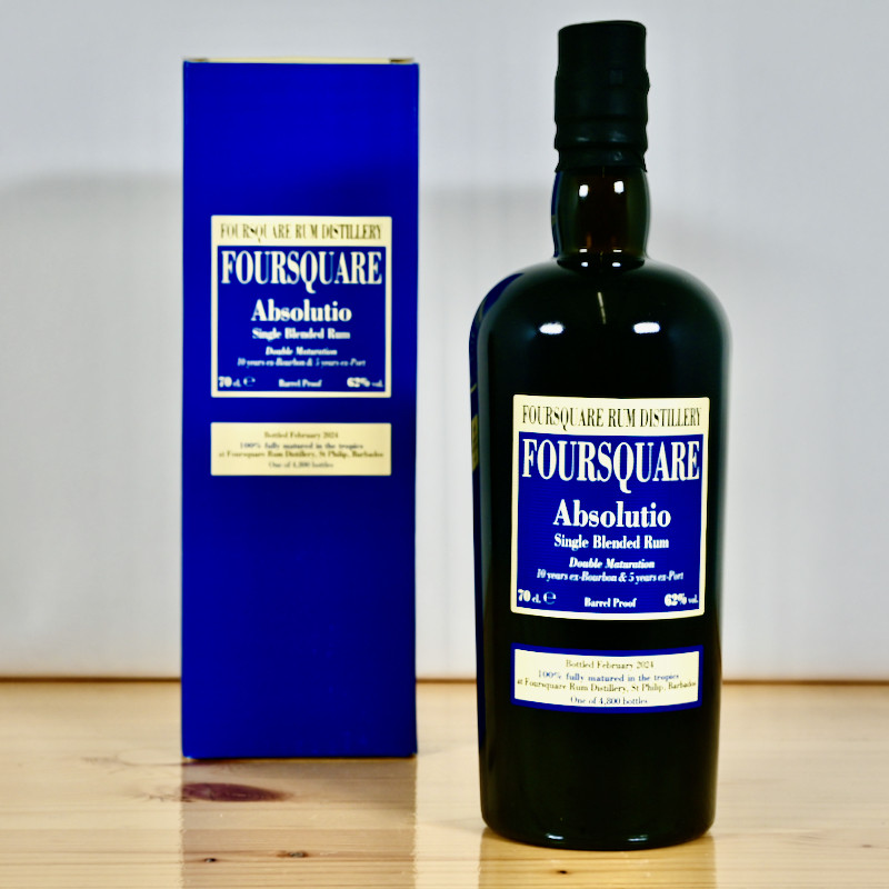Rum - Foursquare Absolutio 15 Years Single Blend / 70cl / 62%