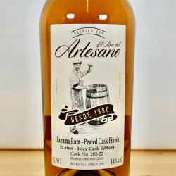 Rum - Artesano Panama Peated Cask Finish 10 Years Islay Cask Edition / 70cl / 44%