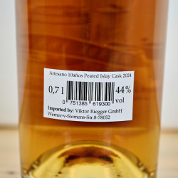 Rum - Artesano Panama Peated Cask Finish 10 Years Islay Cask Edition / 70cl / 44%
