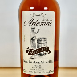 Rum - Artesano Panama Tawny Port Cask Finish 10 Years / 70cl / 42.1%
