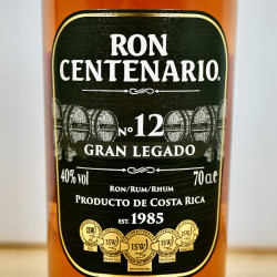 Centenario Gran Legado 12 Years Rum / 70cl / 40%