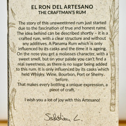 Rum - Artesano Panama Virgin Oak Cask 2011 / 70cl / 42%