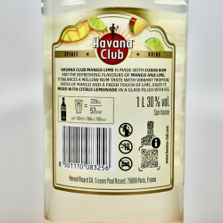 Rum - Havana Club Mango Lime with Rum Liter / 100cl / 30%