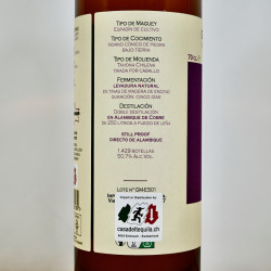 Destilado de Agave - Palenqueros Gregorio Martinez Espadin / 70cl / 50.7%