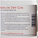 Gin - Berliner Brandstifter / 70cl / 43.3% Gin 50,00 CHF