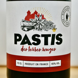 Pastis - Pastis de Terres Rouges / 70cl / 45%