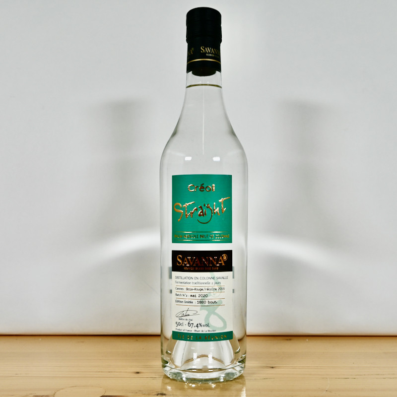 Rum - Savanna Creol Straight Rhum Blanc Agricole Batch No. 2 / 50cl / 67.4%