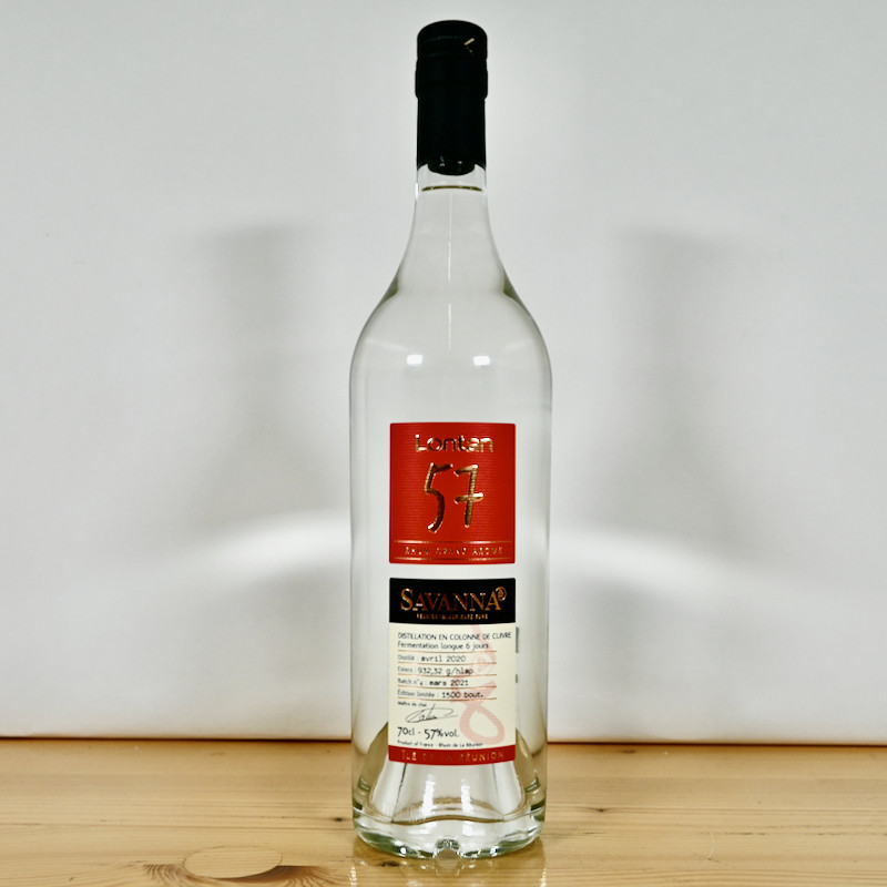 Rum - Savanna Lontan 57 Rhum Blanc Grand Arome / 70cl / 57%