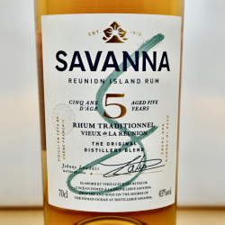Rum - Savanna Rhum Vieux Traditionnel 5 Years Years / 70cl / 43%